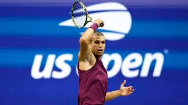 Carlos Alcaraz en el US Open