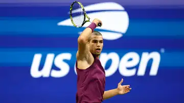 Carlos Alcaraz en el US Open Carlos Alcaraz en el US Open