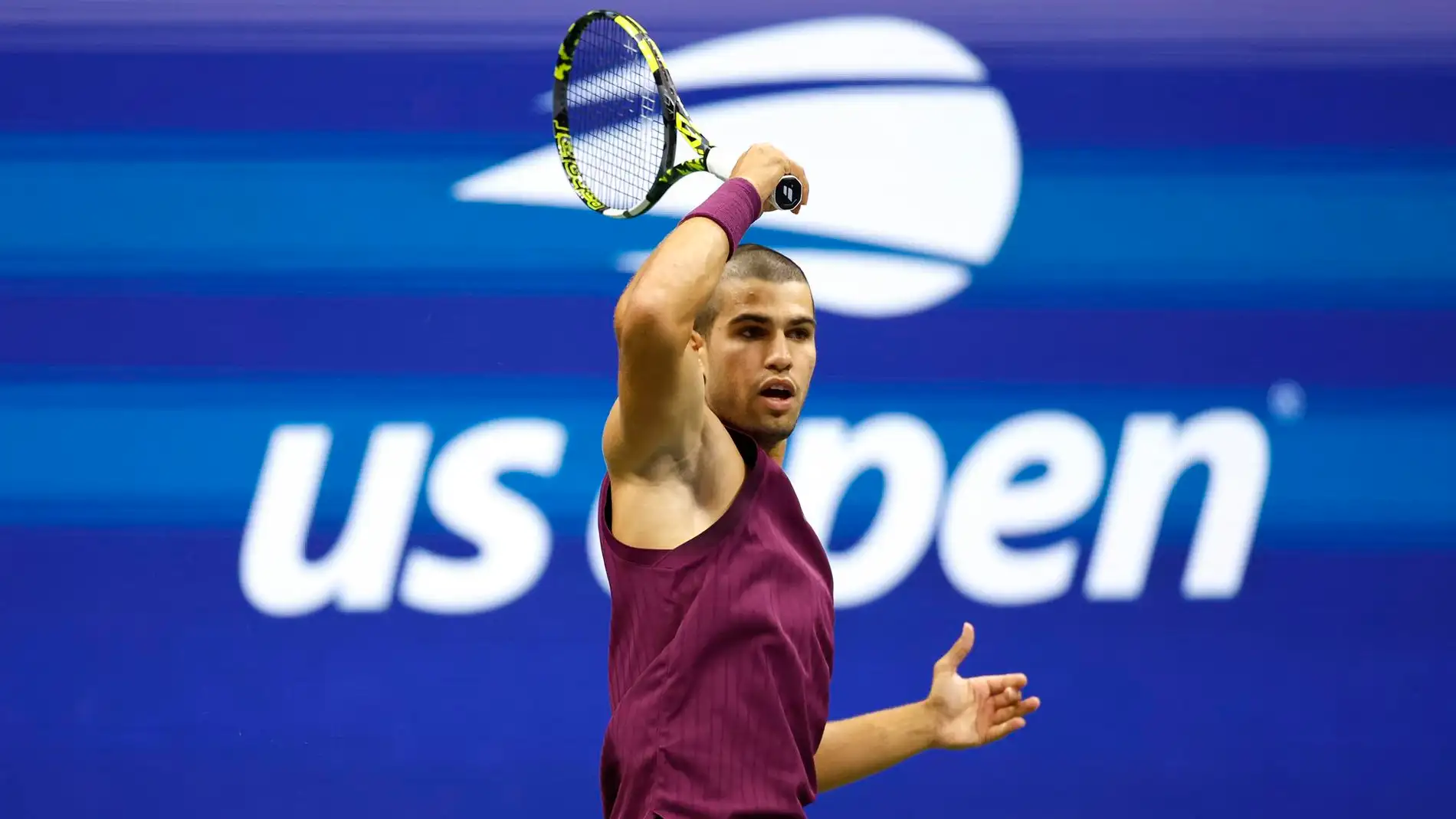 Carlos Alcaraz en el US Open Carlos Alcaraz en el US Open