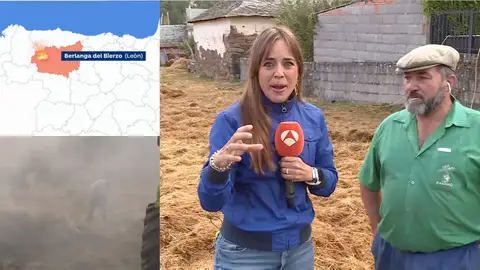 La reacción de un ganadero que vio arder su finca por un incendio provocado por un joven: “Siento impotencia” La reacción de un ganadero que vio arder su finca por un incendio provocado por un joven: “Siento impotencia”