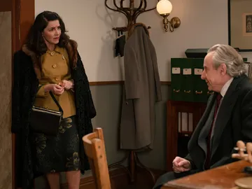 Digna y don Pedro en el capítulo 386 de Sueños de libertad Digna y don Pedro en el capítulo 386 de Sueños de libertad