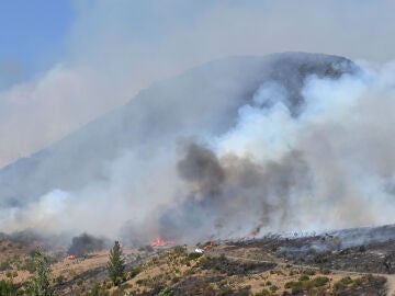 Imagen de uno de los incendios de este 2025