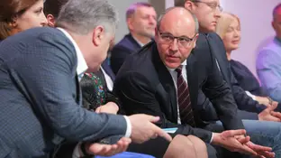 El expresidente del Parlamento de Ucrania, Andri Parubi El expresidente del Parlamento de Ucrania, Andri Parubi