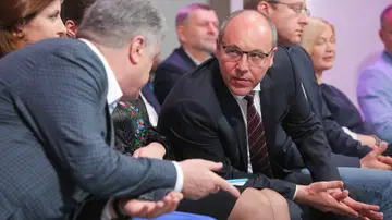 El expresidente del Parlamento de Ucrania, Andri Parubi El expresidente del Parlamento de Ucrania, Andri Parubi