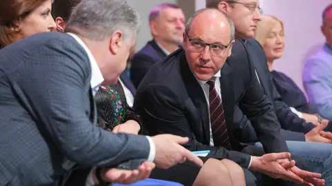El expresidente del Parlamento de Ucrania, Andri Parubi El expresidente del Parlamento de Ucrania, Andri Parubi