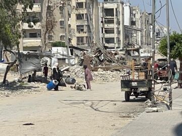 Imágenes de Gaza. 
