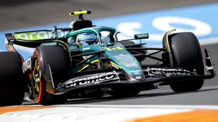 Fernando Alonso en la clasificación del GP de los Países Bajos Fernando Alonso en la clasificación del GP de los Países Bajos