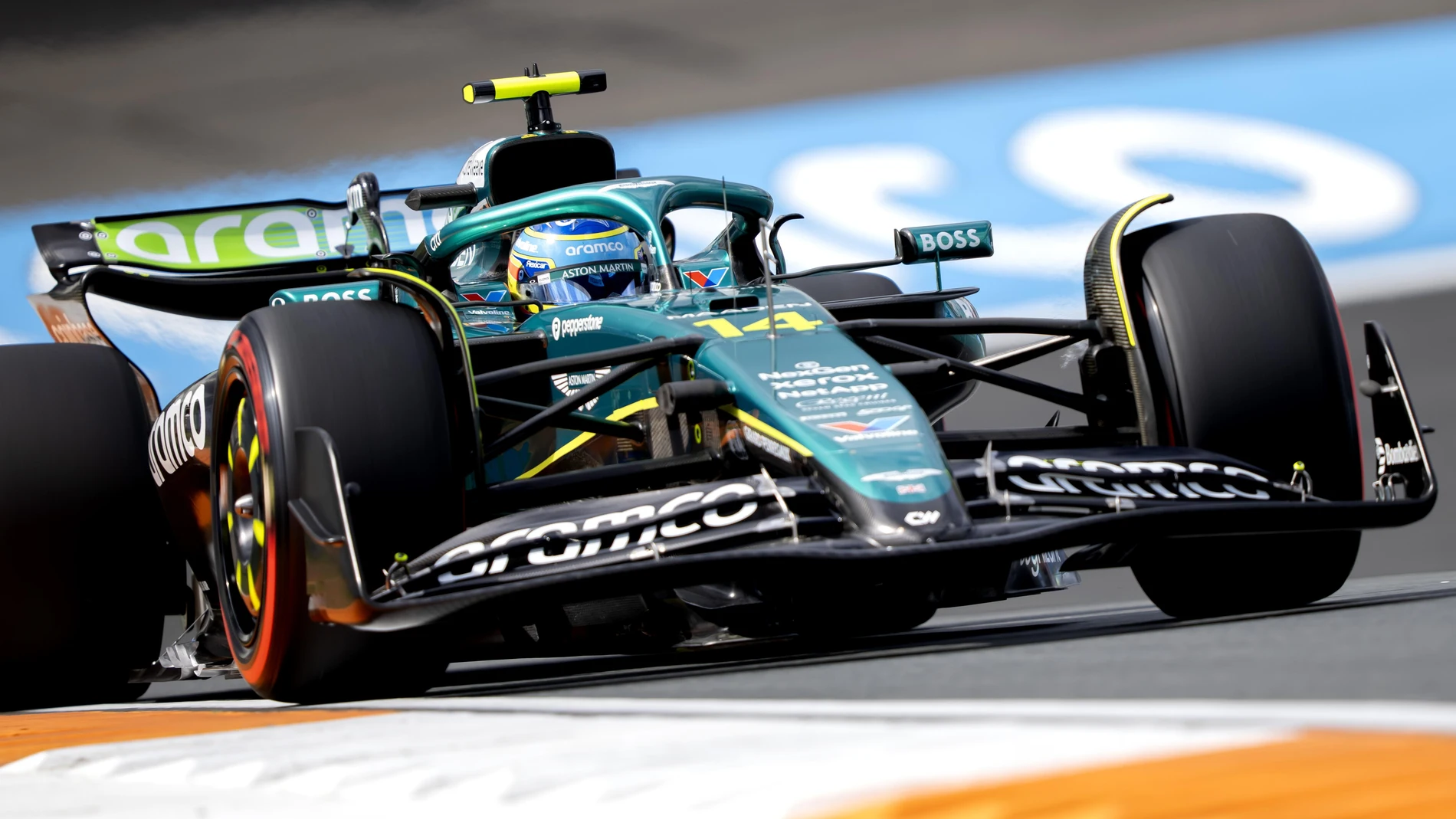 Fernando Alonso en la clasificación del GP de los Países Bajos Fernando Alonso en la clasificación del GP de los Países Bajos