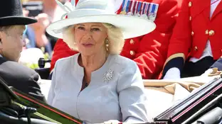 La reina Camila del Reino Unido. La reina Camila del Reino Unido.