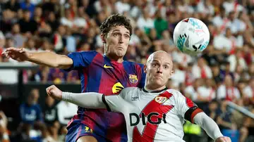 Isi Palazon en el partido ante el Barcelona en Vallecas Isi Palazon en el partido ante el Barcelona en Vallecas
