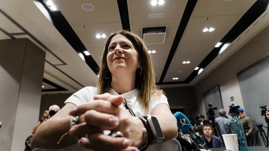Leire Díez en unas declaraciones Leire Díez en unas declaraciones
