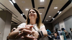 Leire D&iacute;ez en unas declaraciones 