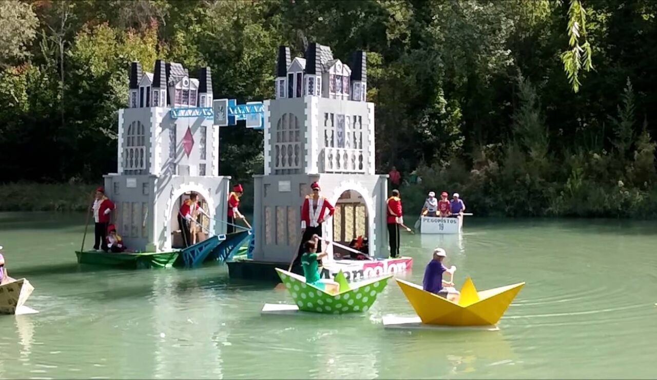 Descenso Pirata. Fiestas del Mot&iacute;n (Aranjuez)