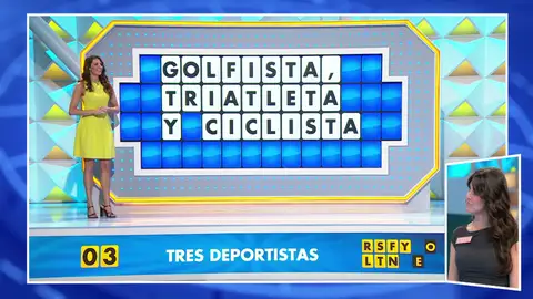 La ayuda final, clave para Yaiza: ¡se lleva 6.425 euros en La ruleta de la suerte! La ayuda final, clave para Yaiza: ¡se lleva 6.425 euros en La ruleta de la suerte!
