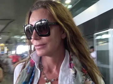 Mar Flores en el aeropuerto Mar Flores en el aeropuerto