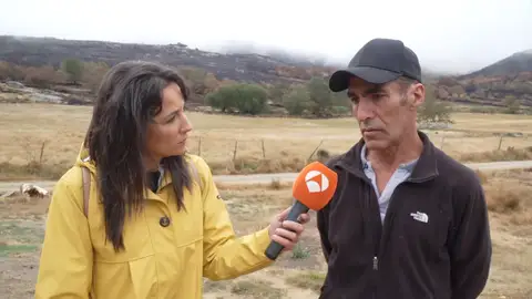 Afectado incendios Ourense Afectado incendios Ourense