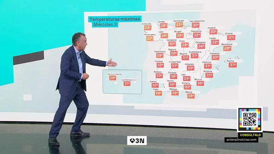 Roberto Brasero advierte de que "aún queda verano" Roberto Brasero advierte de que "aún queda verano"