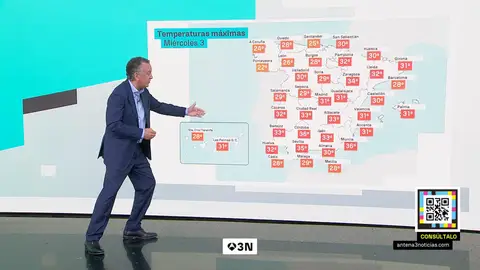 Roberto Brasero advierte de que "aún queda verano" Roberto Brasero advierte de que "aún queda verano"