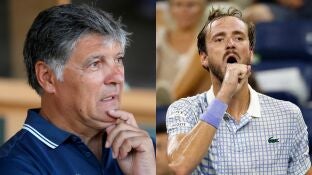 Toni Nadal y Medvedev