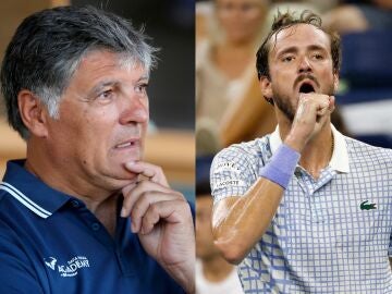 Toni Nadal y Medvedev
