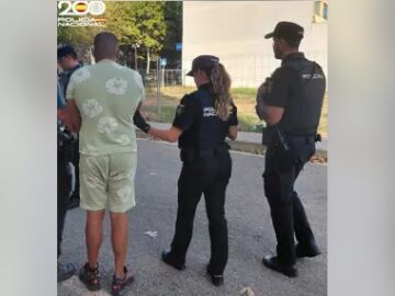 Imagen del detenido por malos tratos en Manacor.