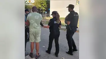 Imagen del detenido por malos tratos en Manacor. Imagen del detenido por malos tratos en Manacor.