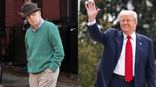 Woody Allen y Donald Trump Woody Allen y Donald Trump