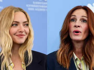 Amanda Seyfried y Julia Roberts con el mismo look en el Festival de Cine de Venecia Amanda Seyfried y Julia Roberts con el mismo look en el Festival de Cine de Venecia