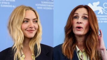 Amanda Seyfried y Julia Roberts con el mismo look en el Festival de Cine de Venecia