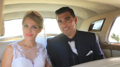 Noelia López y José Antonio Reyes en su boda Noelia López y José Antonio Reyes en su boda