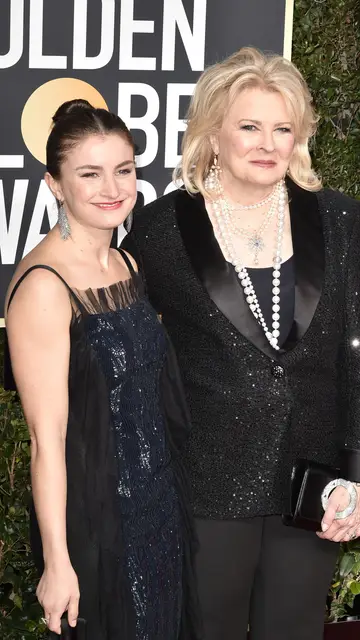 Chloe Malle con su madre Chloe Malle con su madre