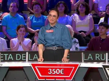 La mala racha de Julia al caer tres veces en el 'se lo doy': “Estoy muy generosa” La mala racha de Julia al caer tres veces en el 'se lo doy': “Estoy muy generosa”