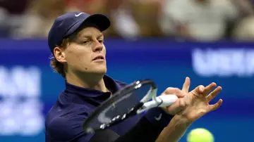 El tenista italiano Jannik Sinner en el US Open El tenista italiano Jannik Sinner en el US Open