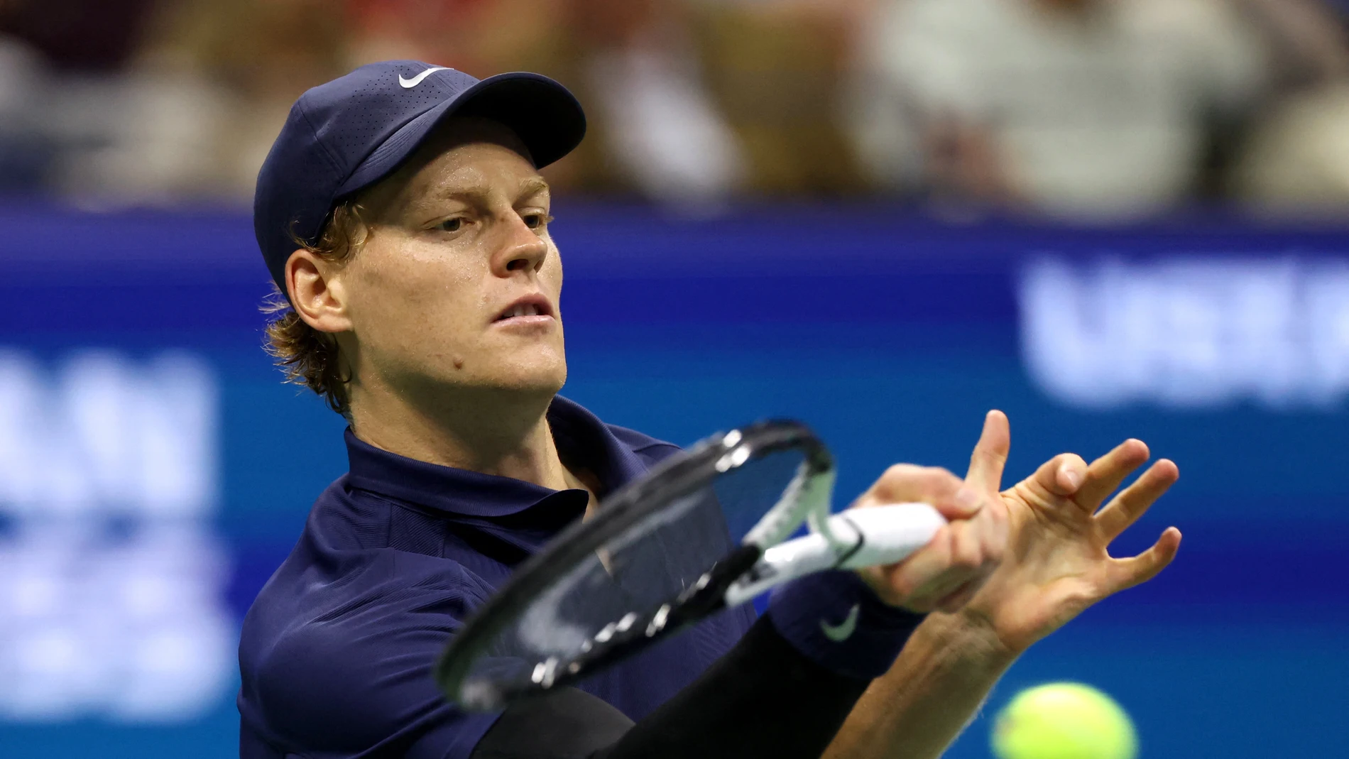 El tenista italiano Jannik Sinner en el US Open El tenista italiano Jannik Sinner en el US Open