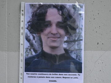 Imagen de Chems Z., el joven de 16 años asesinado