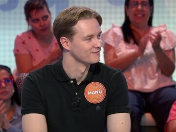 Manu felicita a Rosa por su esfuerzo al alcanzar los 200 programas en Pasapalabra
