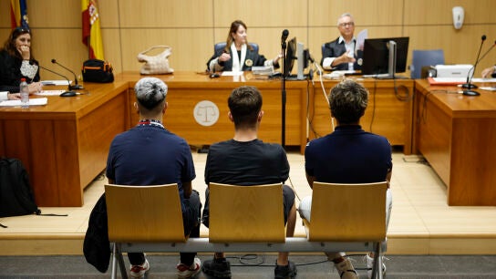 Un momento de la vista de conformidad en el Juzgado de Instrucci&oacute;n n&uacute;mero 10 de Valencia