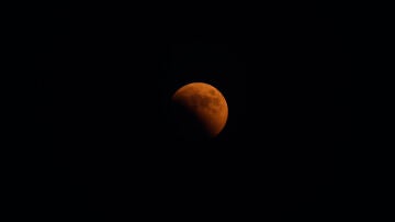 Imagen de archivo de una luna de sangre.