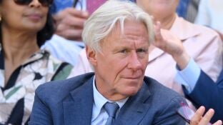 El extenista Bjorn Borg en Wimbledon 2025