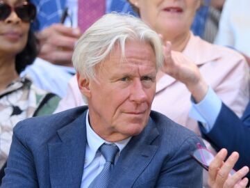 El extenista Bjorn Borg en Wimbledon 2025
