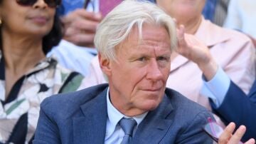 El extenista Bjorn Borg en Wimbledon 2025
