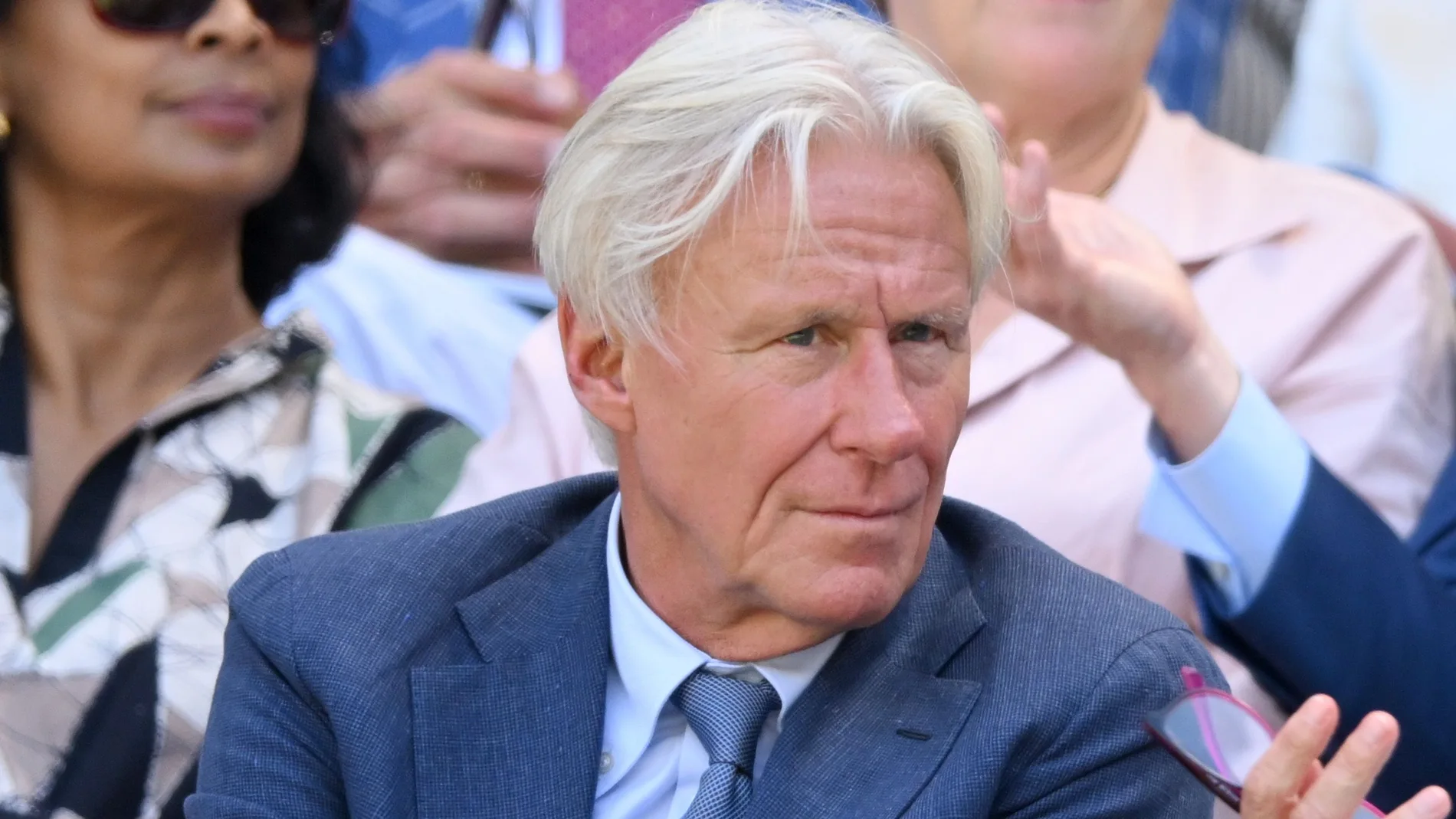 El extenista Bjorn Borg en Wimbledon 2025 El extenista Bjorn Borg en Wimbledon 2025