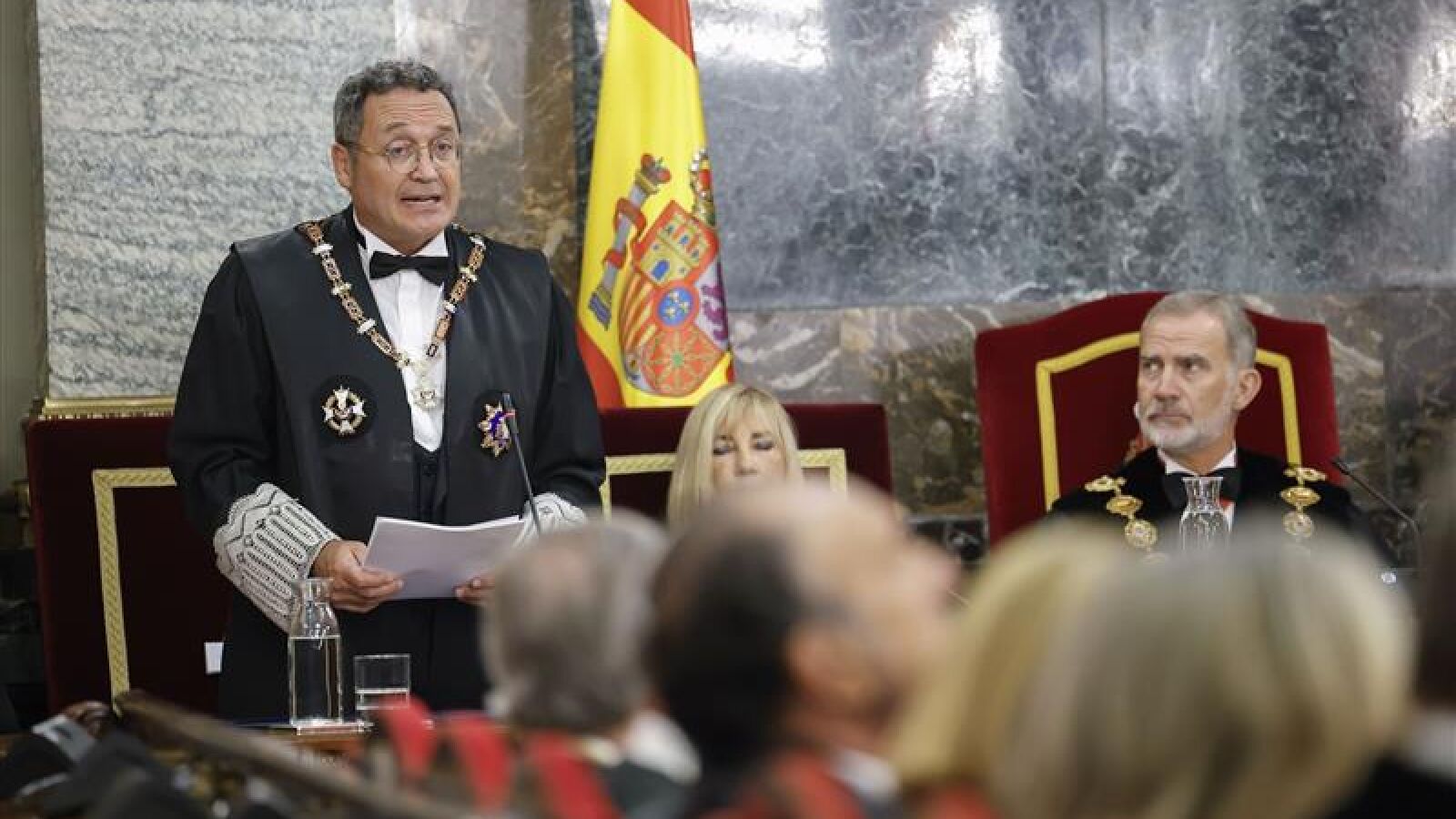 El fiscal general se defiende en la Apertura del Año Judicial: 