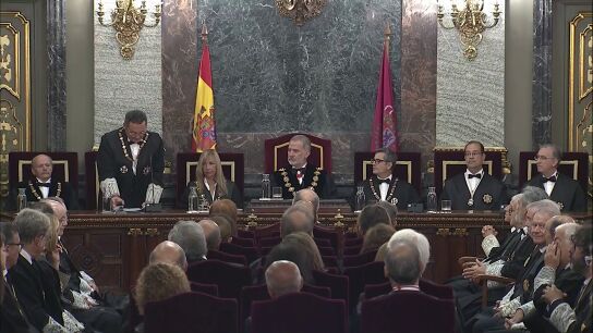 V&iacute;deo: As&iacute; ha sido la apertura del A&ntilde;o Judicial presidida por el rey y la pol&eacute;mica del Fiscal General