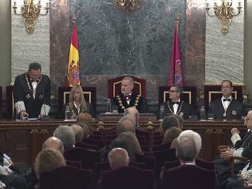 Vídeo: Así ha sido la apertura del Año Judicial presidida por el rey y la polémica del Fiscal General