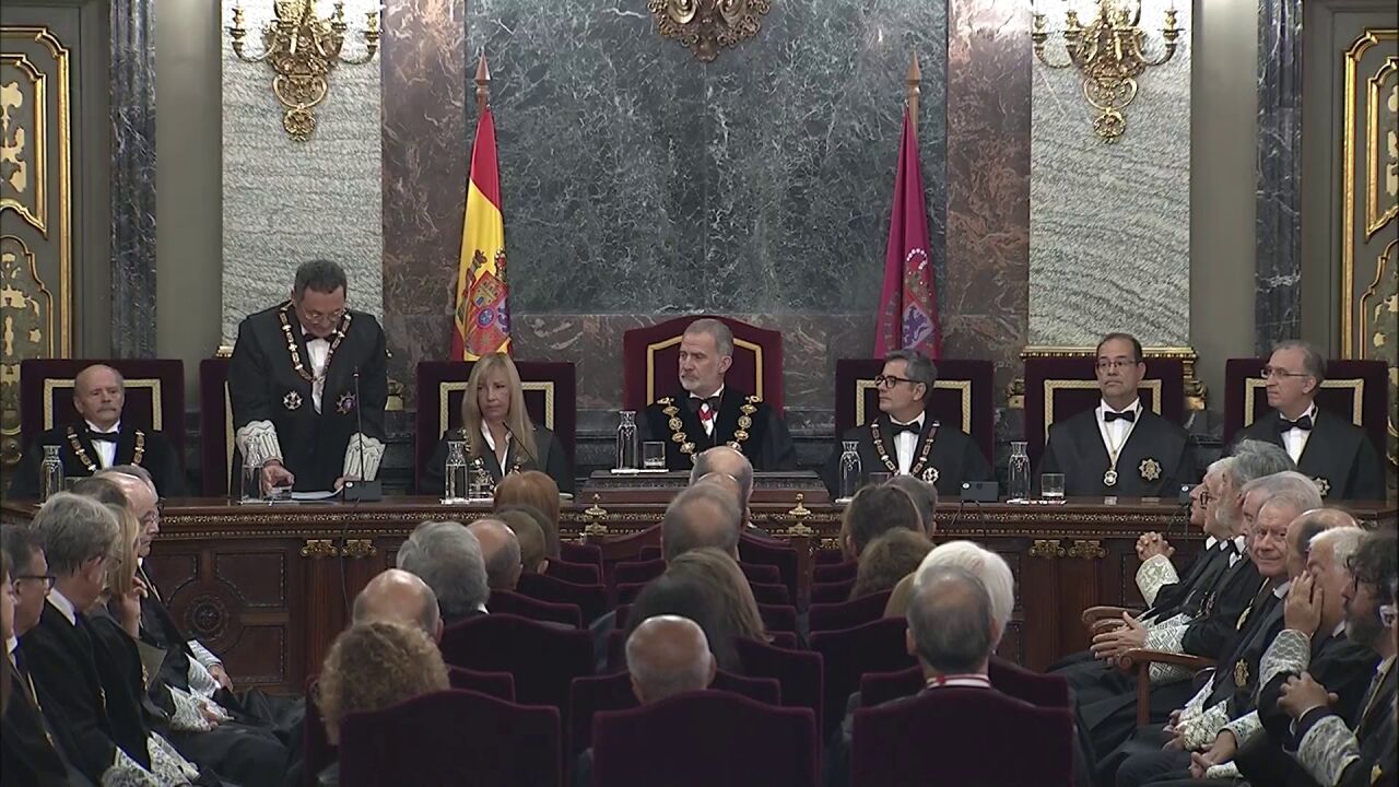 VÍDEO: Así ha sido la apertura del Año Judicial presidida por el rey y ...
