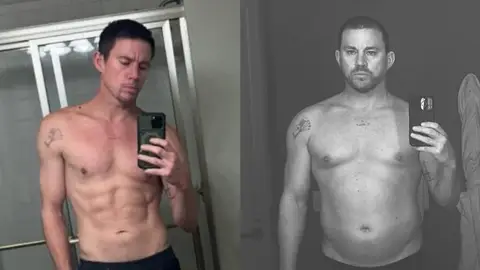 Channing Tatum, cambio drástico de peso Channing Tatum, cambio drástico de peso
