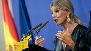 La vicepresidenta segunda y ministra de Trabajo y Econom&iacute;a Social, Yolanda D&iacute;az. 