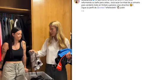 La limpieza de armario de Sofía Hamela a Leto La limpieza de armario de Sofía Hamela a Leto