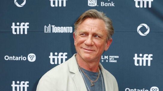 Daniel Craig en la premiere de Pu&ntilde;ales por la espalda: De entre los muertos en el TIFF